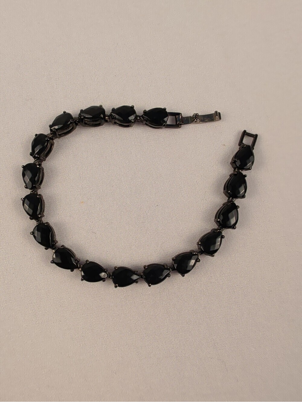 Black Multi-Piece Chain and Charm Bracelet Set - Picture 4 of 4